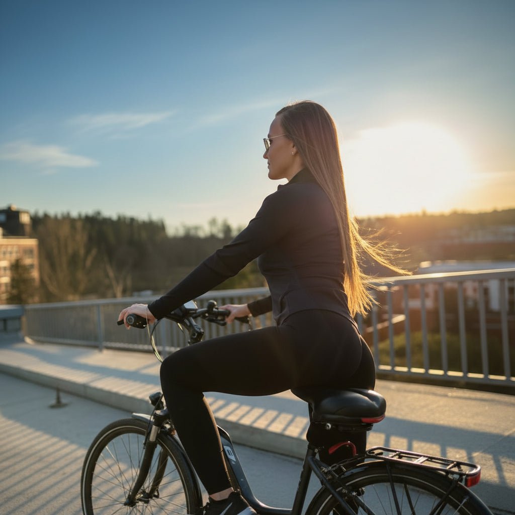 Ergonomic Bicycle Seat with Suspension for Daily Use and Tours