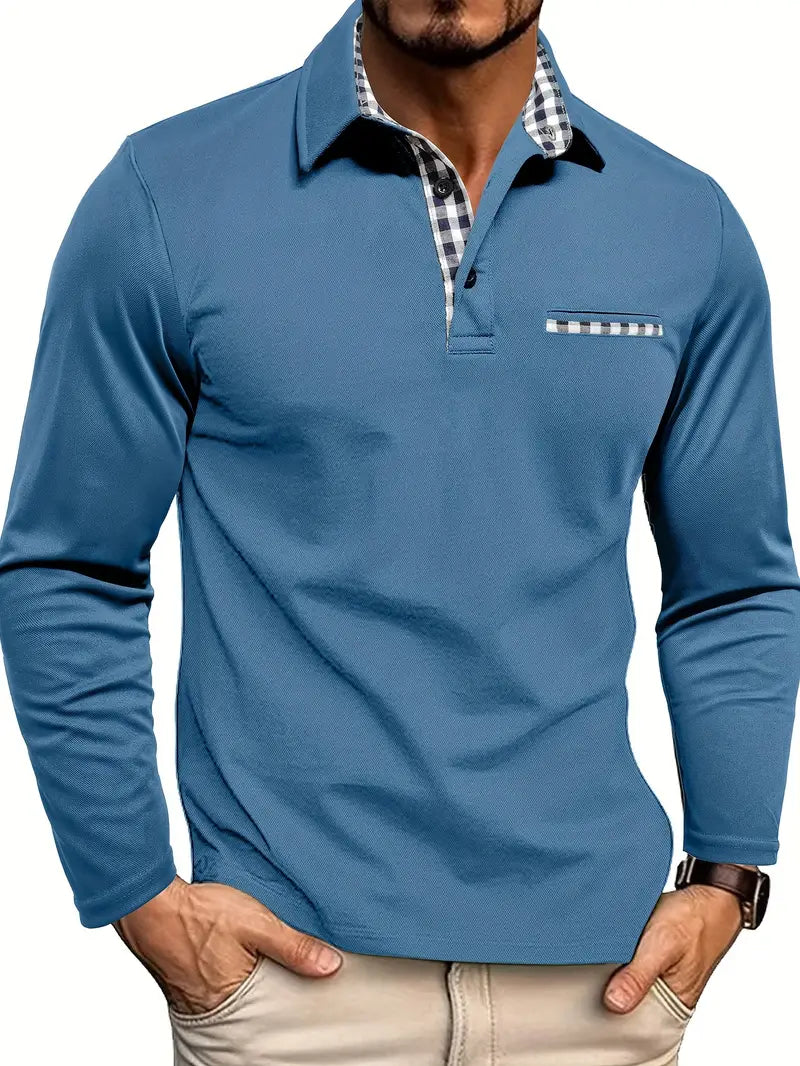Men's Polo Shirt | Long Sleeve