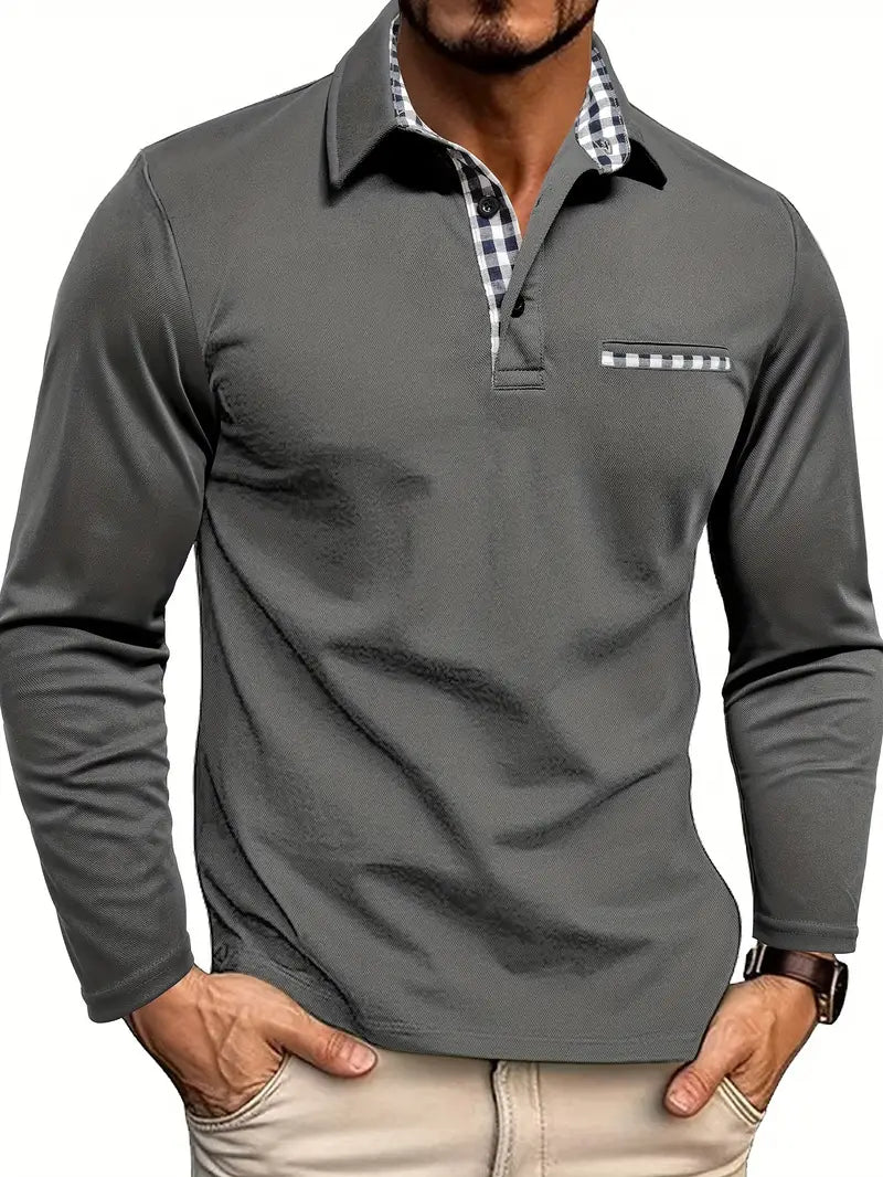 Men's Polo Shirt | Long Sleeve