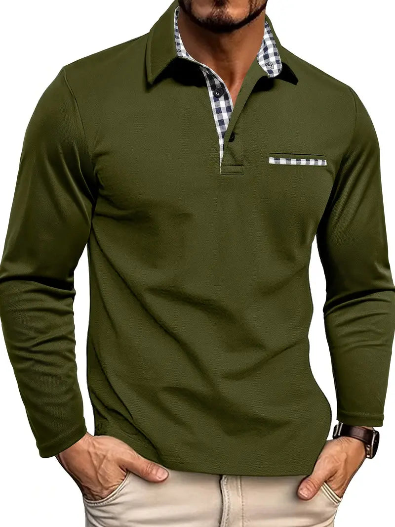 Men's Polo Shirt | Long Sleeve