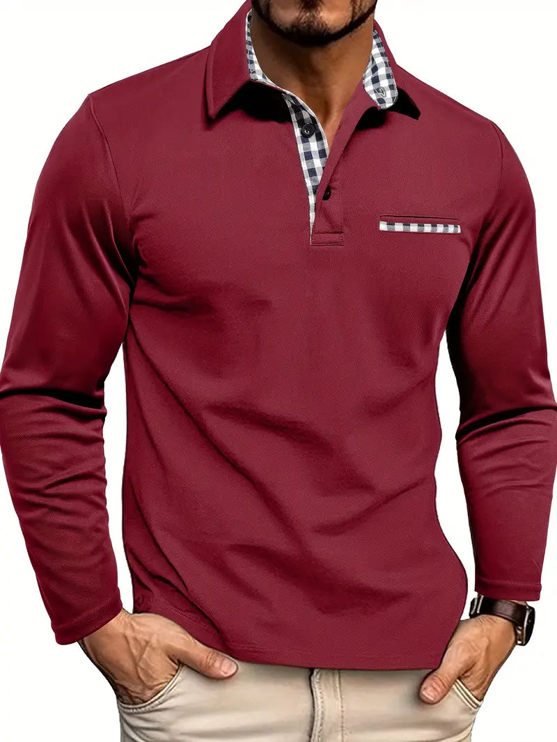 Men's Polo Shirt | Long Sleeve