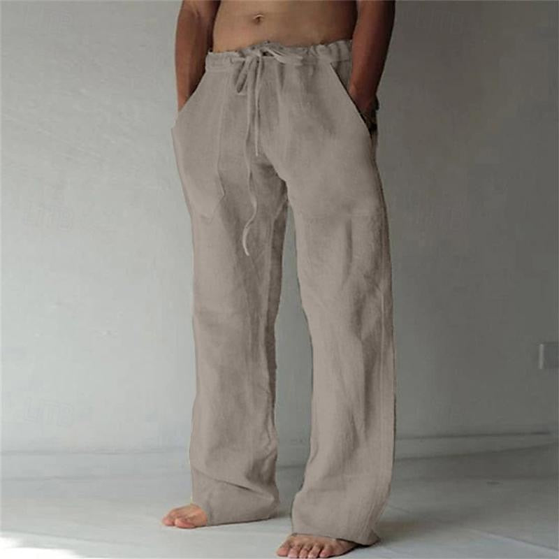 Men's Linen Pants | Long