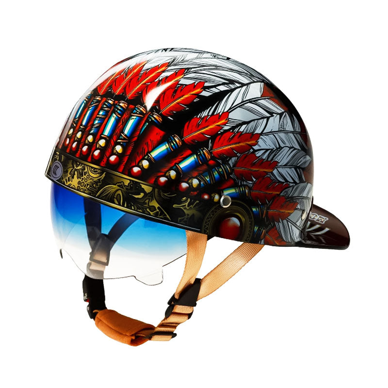 DOT Approved Motorcycle Baseball Helmet