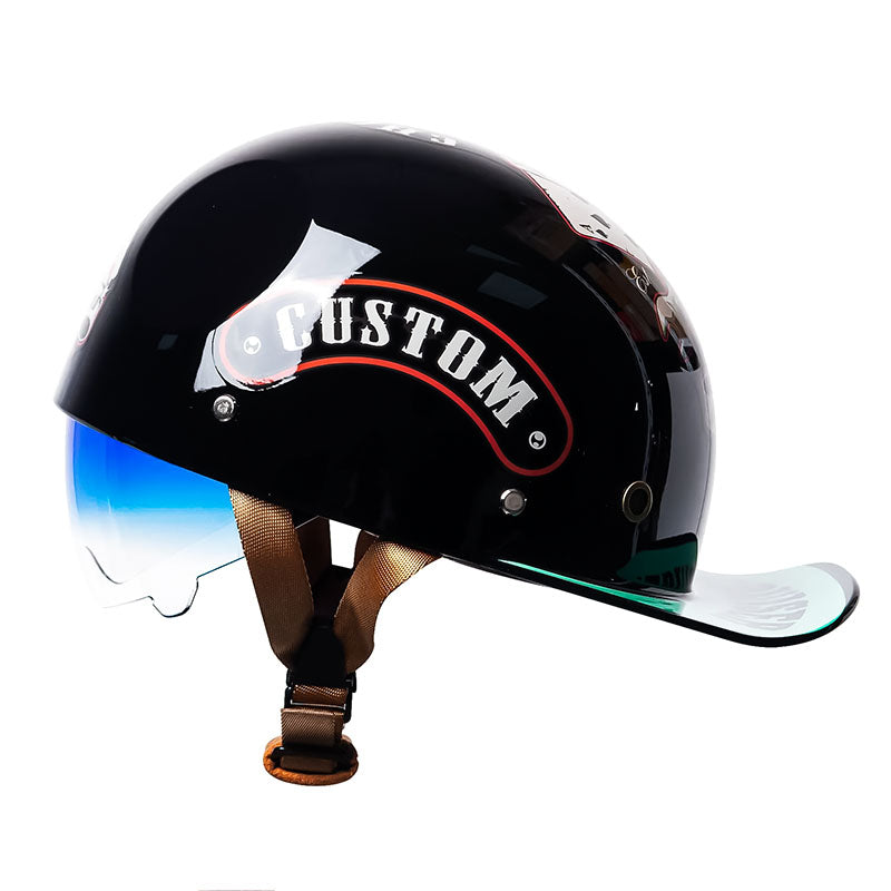 DOT Approved Motorcycle Baseball Helmet