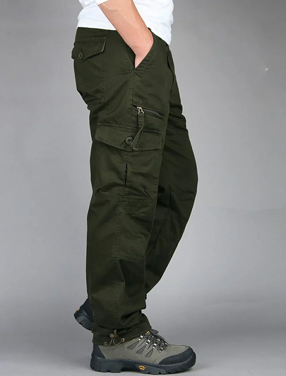 Men's Chino Cargo Pants | Long