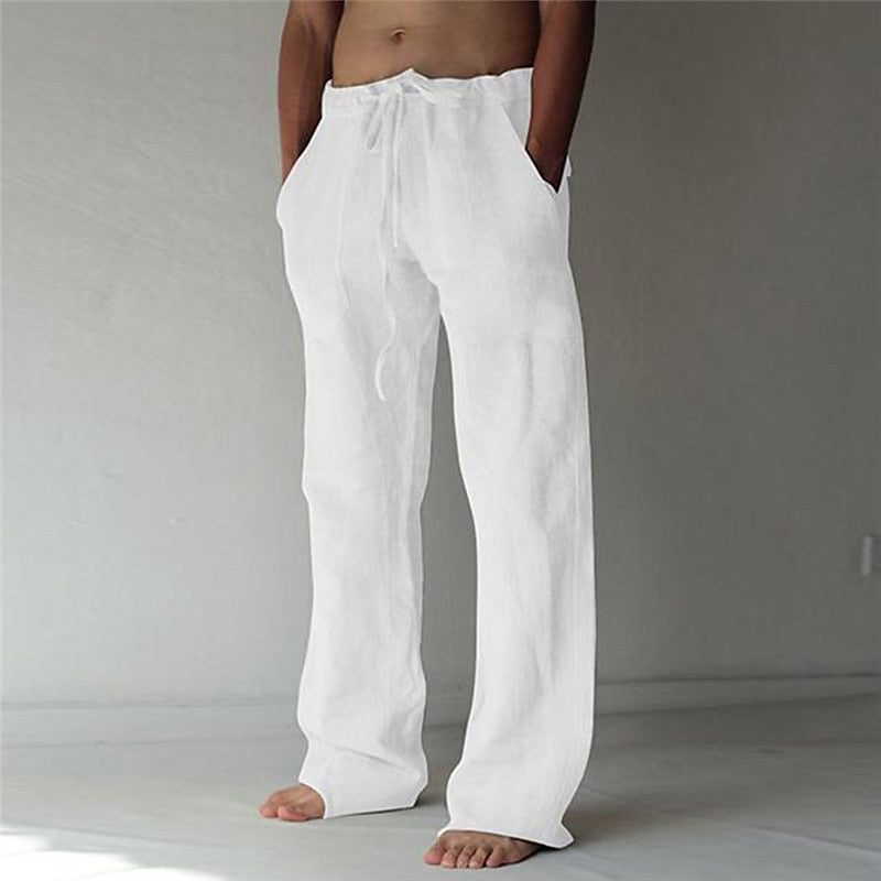 Men's Linen Pants | Long