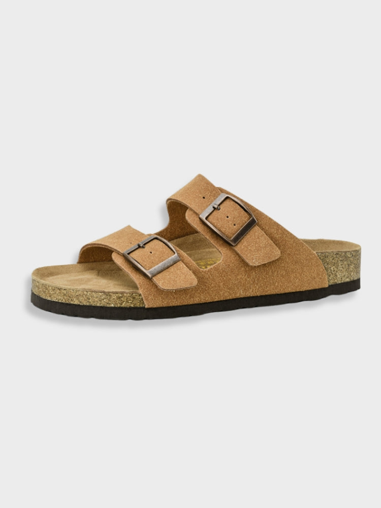 Comfortable Men's Sandals with Adjustable Footbed – Ergonomic Summer Slippers